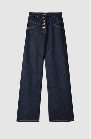 Široke jeans hlače