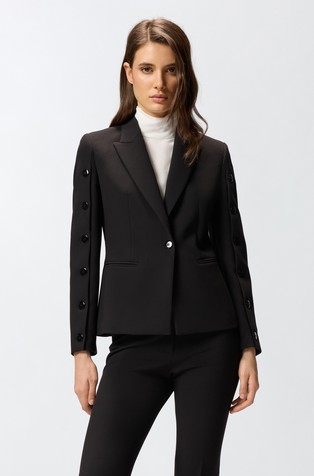 Sako s gumbima na rukavima