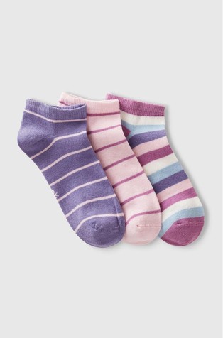 Paket od 3 para niskih čarapa