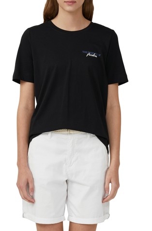 Relaxed fit majica s otiskom sprijeda i straga