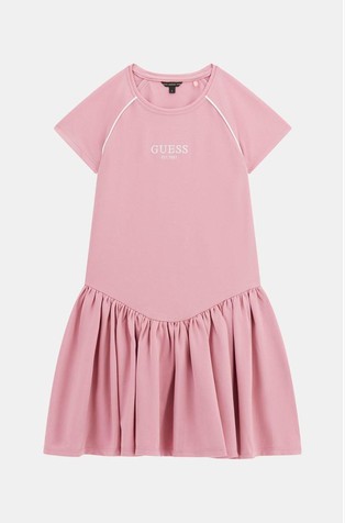 Jersey logo haljina od mješavine viskoze