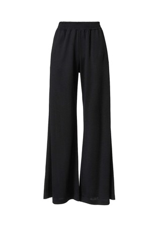 Široke hlače od mješavine viskoze i vune