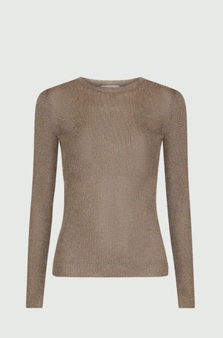 Lurex sweater in viscose blend