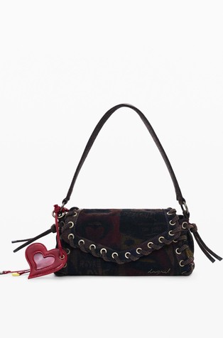 Medium graffiti lips bag