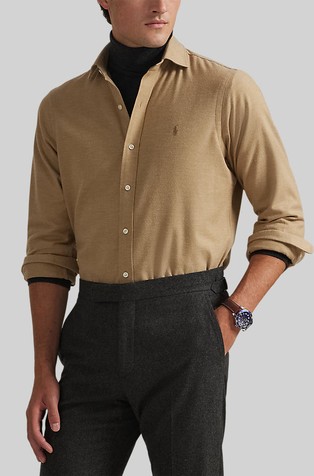 Custom fit košulja od mješavine pamuka