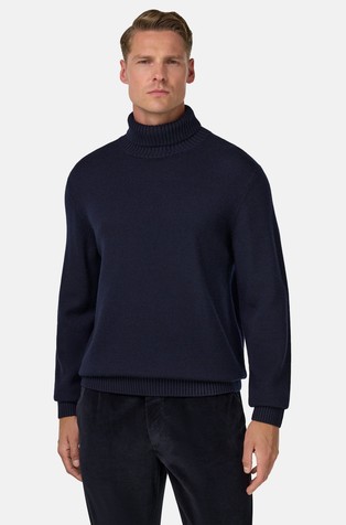 Vuneni pulover s visokim ovratnikom