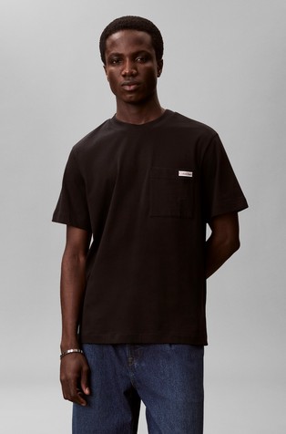 Cotton T-shirt with pocket