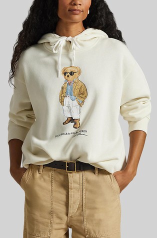 Polo Bear pulover s kapuljačom i flisiranom unutrašnjošću