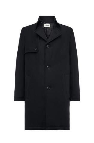 Kratak kaput od mješavine vune