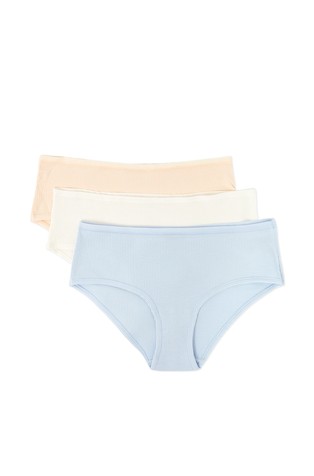 John Pack of 3 Cotton Boyshorts