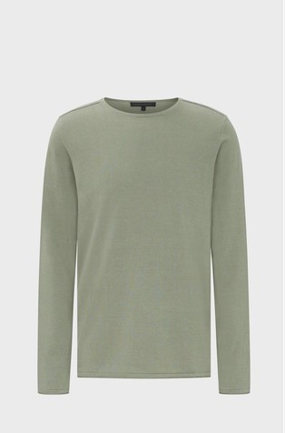 Pleten pamučni pulover