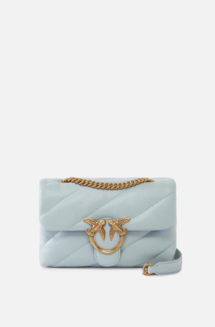 Mini Love Bag Leather Puff Maxi Quilt