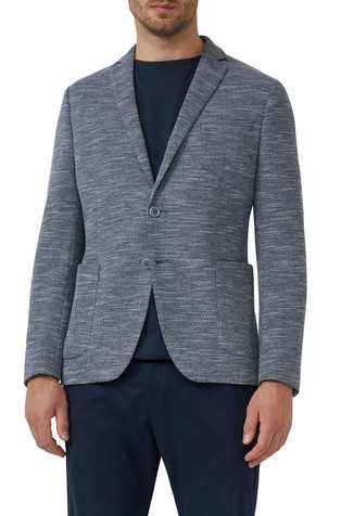 S.o jogg regular fit sako od melirane tkanine