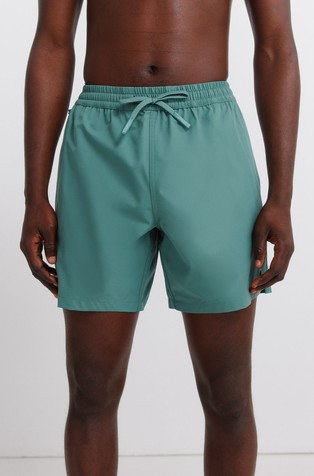 Plain swimwear with drawstring