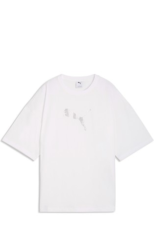 Essentials Graphics Oversized Bedazzled Tee