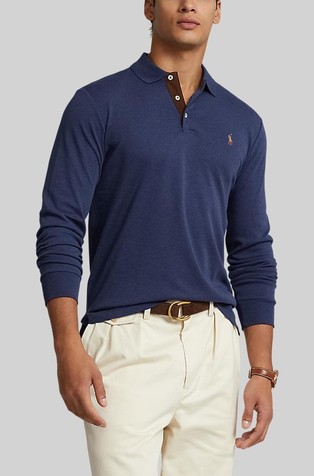 Custom slim fit pamučna polo majica