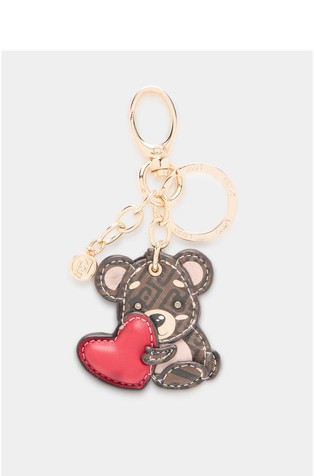 Keyring with teddy bear