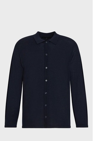 Pletena košulja od merino vune