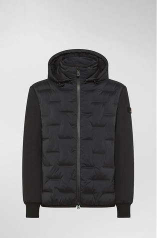 Vodoodbojna jakna od kombinacije tkanina