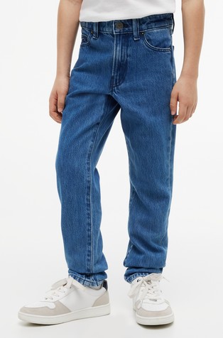 Faded Straight Jeans