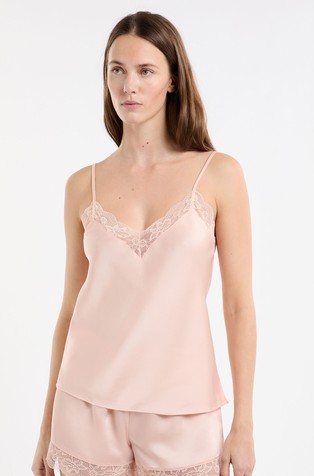 Desire satenski gornji dio pidžame s čipkom