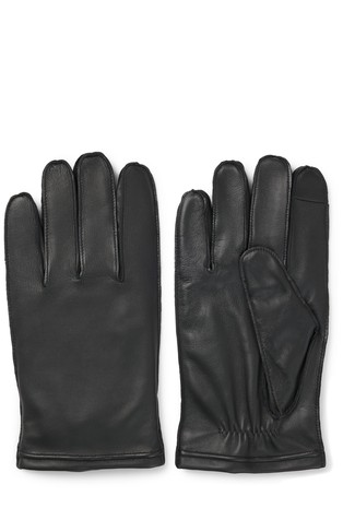 Kožne rukavice s podstavom od mješavine vune