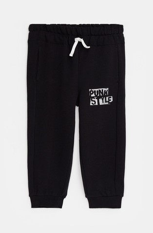 Pamučni donji dio trenirke sa svjetlucavim otiskom