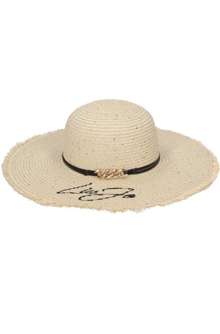 Slamnati šešir s logotipom