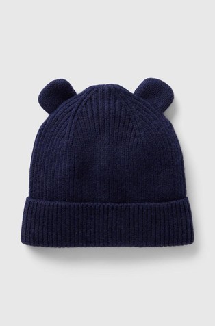 Pletena kapa s ušima za djecu dječake