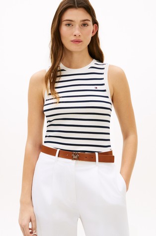 Slim Crew Neck Tank Top