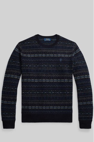 Fair Isle pleten vuneni pulover