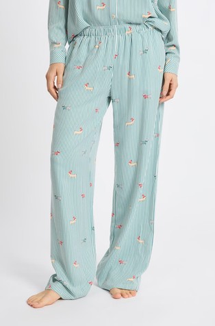 Prycilla viskozni donji dio pidžame s prugastim uzorkom