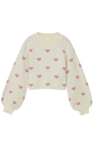 Pleten pulover s uzorkom