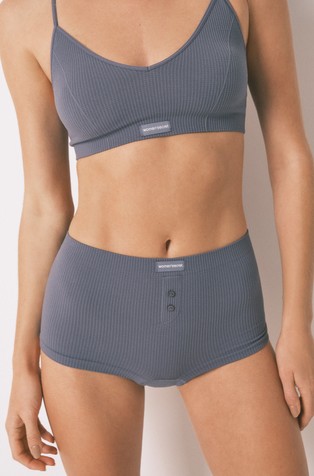 Bešavne rebraste bokserice