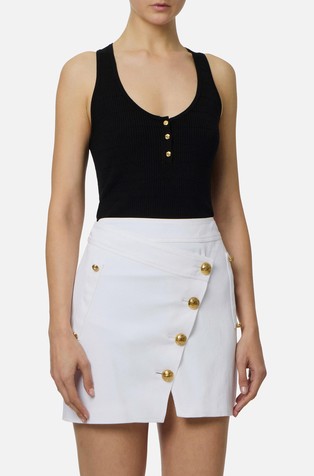 Pletena majica bez rukava