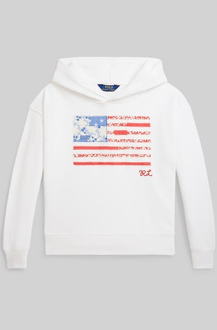 Flag French Cotton Terry Hoodie