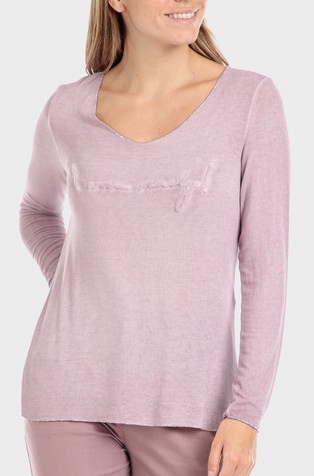 Majica s reljefnim detaljem