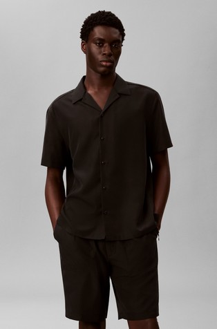 Relaxed fit Modal-blend Short Sleeve Shirt