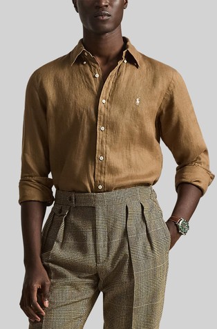 Custom Fit Linen Shirt