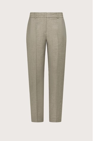 Hlače od svjetlucave mješavine vune