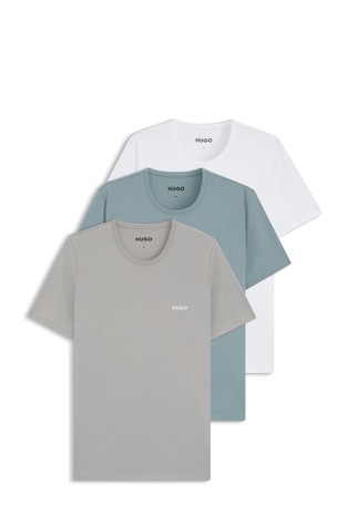 Paket od 3 pamučne potkošulje s logotipom