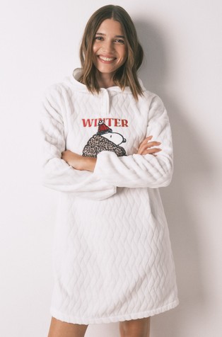 Snoopy pulover od flisa s kapuljačom