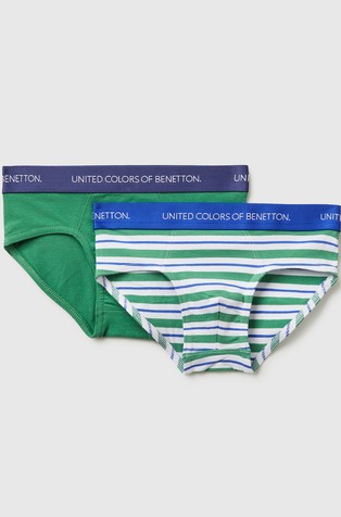 Two stretch cotton briefs