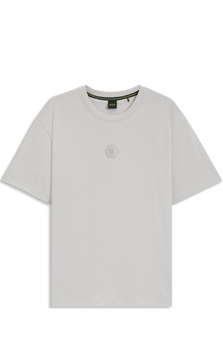 Cotton-jersey T-shirt with Double B monogram