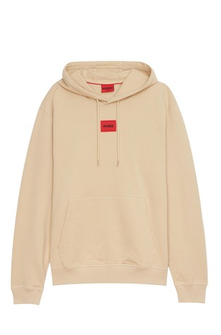 Pulover s kapuljačom i kontrastnim logotipom