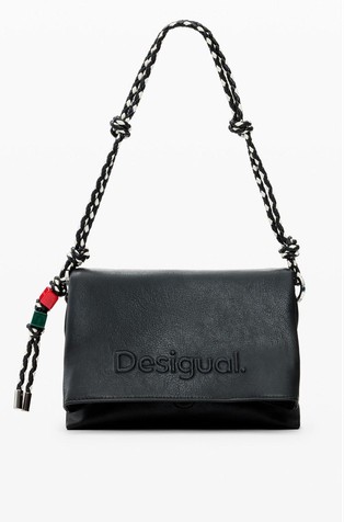 Crossbody bag with braided handle