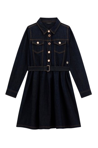 Fit and flare haljina od denima