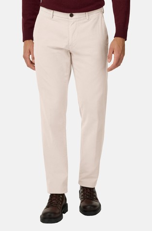 Slim fit hlače od rastezljivog baršuna