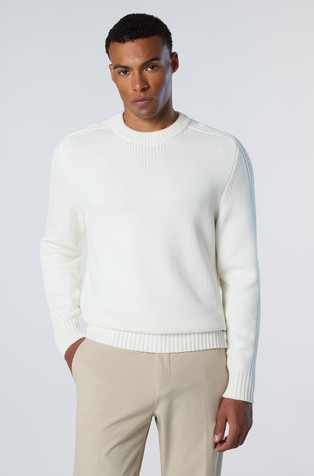 Pleten pulover od pamuka i najlona