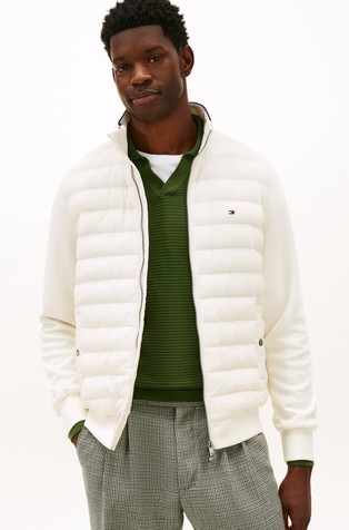 Jakna od kombinacije tkanina